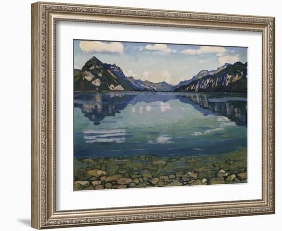 Thunersee with Reflection, 1904-Edgar Degas-Framed Giclee Print