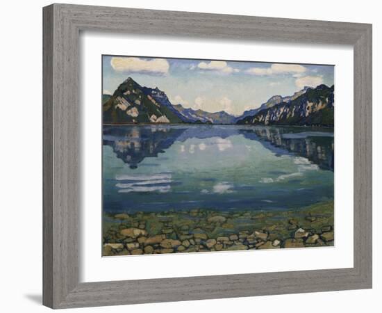 Thunersee with Reflection, 1904-Edgar Degas-Framed Giclee Print