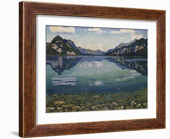 Thunersee with Reflection, 1904-Edgar Degas-Framed Giclee Print