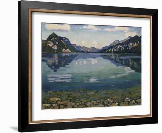 Thunersee with Reflection, 1904-Edgar Degas-Framed Giclee Print