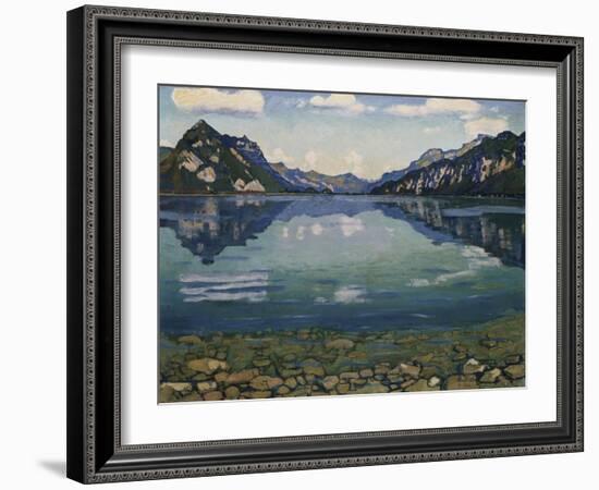 Thunersee with Reflection, 1904-Edgar Degas-Framed Giclee Print