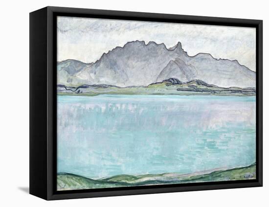 Thunersee with the Stockhorn Mountains, 1910-Ferdinand Hodler-Framed Premier Image Canvas