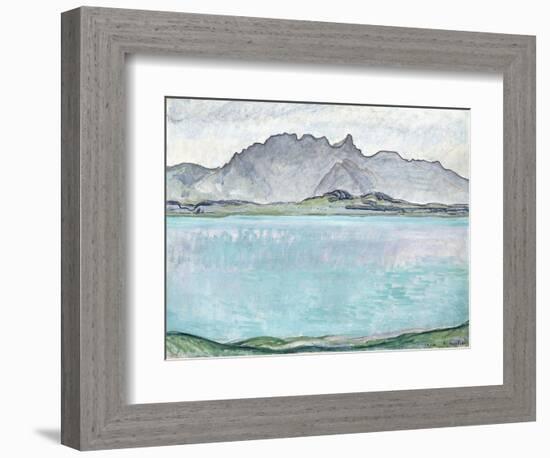 Thunersee with the Stockhorn Mountains, 1910-Ferdinand Hodler-Framed Giclee Print