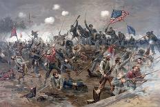 The Battle of Antietam, 1862-Thure De Thulstrup-Giclee Print