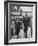Thurgood Marshall Walking with His Wife-null-Framed Photographic Print