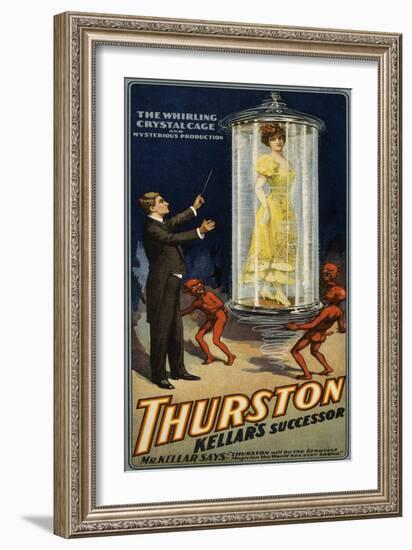 Thurston Kellar's Successor-null-Framed Giclee Print