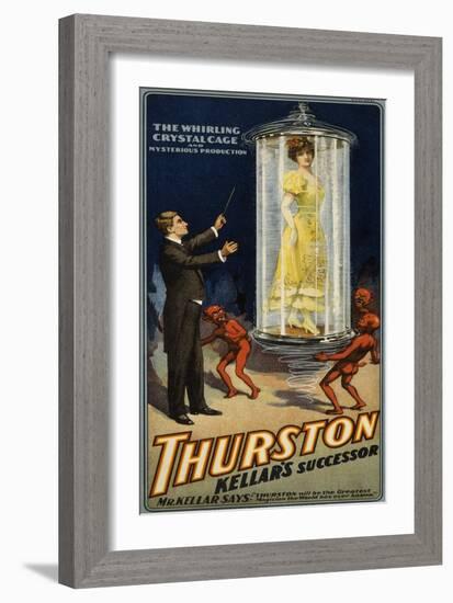 Thurston Kellar's Successor-null-Framed Giclee Print