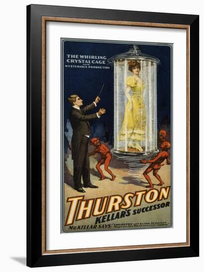 Thurston Kellar's Successor-null-Framed Giclee Print