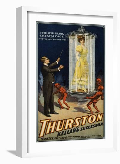 Thurston Kellar's Successor-null-Framed Giclee Print