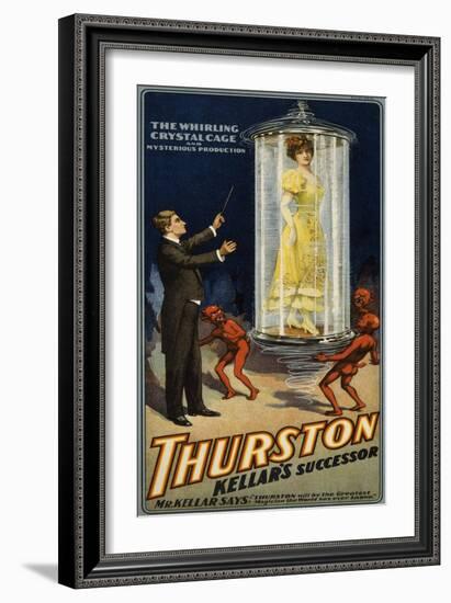 Thurston Kellar's Successor-null-Framed Giclee Print