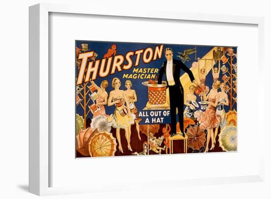 Thurston Master Magician-null-Framed Giclee Print