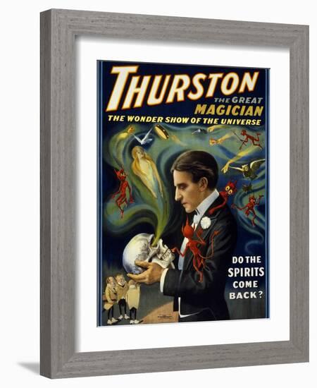 Thurston, Talking to Skulls-null-Framed Giclee Print