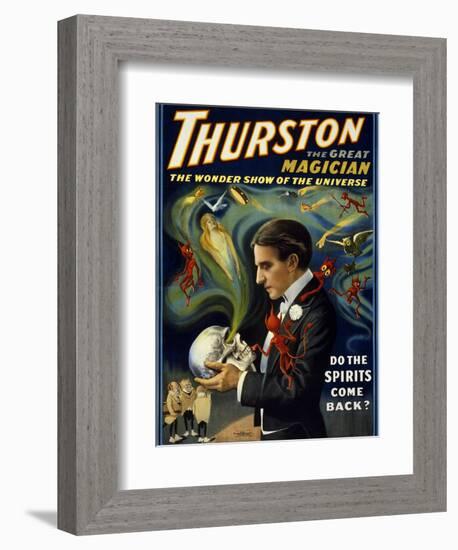 Thurston, Talking to Skulls-null-Framed Giclee Print