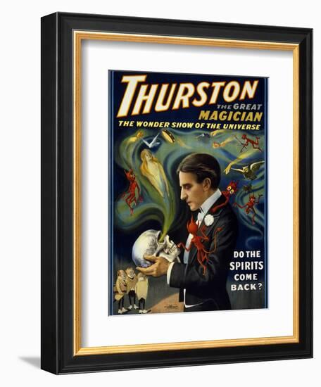 Thurston, Talking to Skulls--Framed Giclee Print