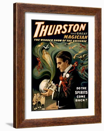 Thurston the Great Magician-null-Framed Giclee Print