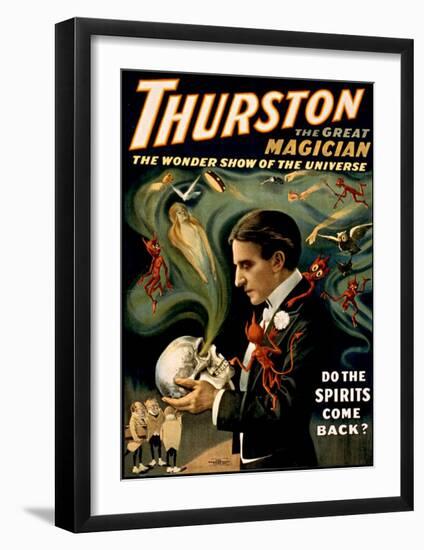 Thurston the Great Magician-null-Framed Giclee Print