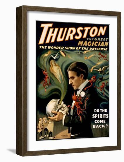 Thurston the Great Magician-null-Framed Giclee Print