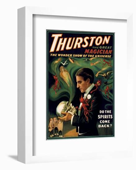 Thurston the Great Magician-null-Framed Giclee Print