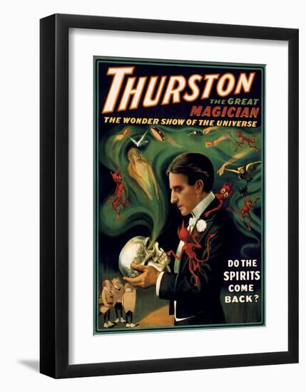 Thurston the Great Magician-null-Framed Giclee Print