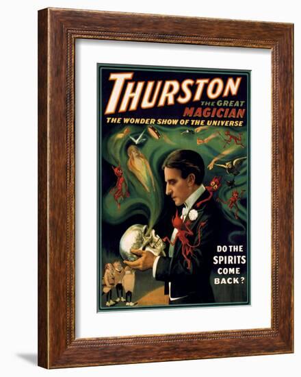 Thurston the Great Magician-null-Framed Giclee Print