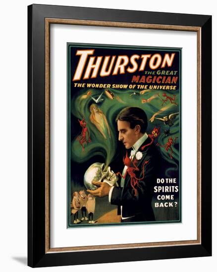 Thurston the Great Magician-null-Framed Giclee Print