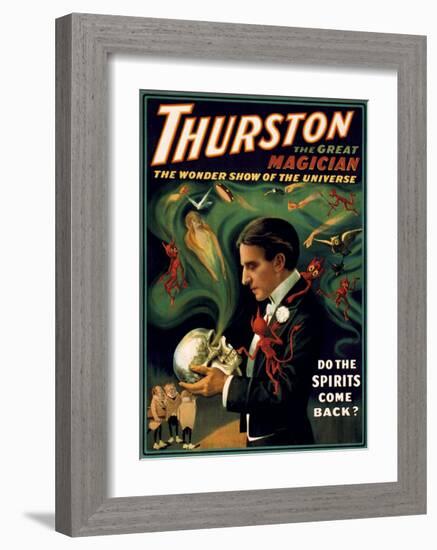 Thurston the Great Magician-null-Framed Giclee Print