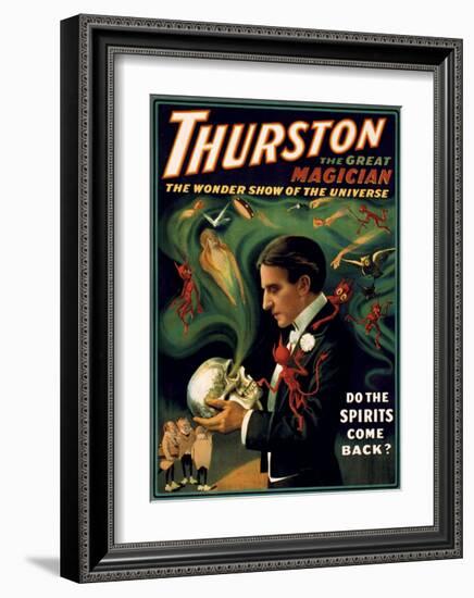 Thurston the Great Magician-null-Framed Giclee Print