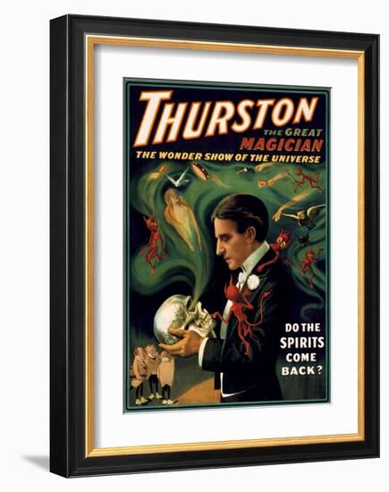 Thurston the Great Magician-null-Framed Giclee Print