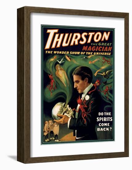 Thurston the Great Magician-null-Framed Giclee Print