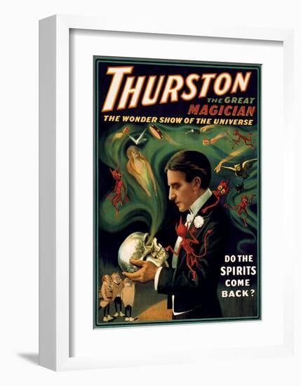 Thurston the Great Magician-null-Framed Giclee Print