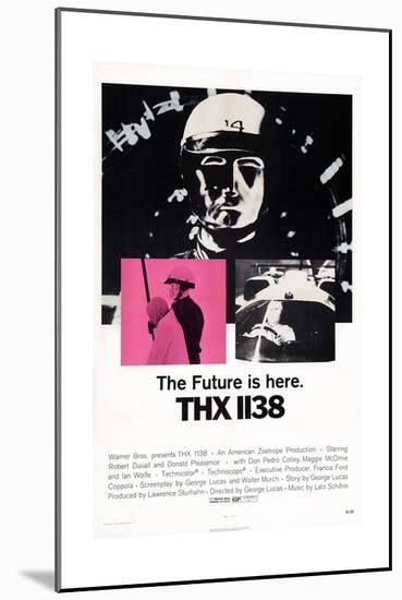 Thx 1138-null-Mounted Giclee Print