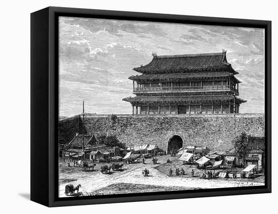 Tiananmen Gate, Peking, China, 19th Century-C Laplante-Framed Premier Image Canvas