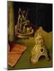 Tiara and Golden Sculpture Depicting the Sacrifice of Isaac-Hieronymus Bosch-Mounted Giclee Print