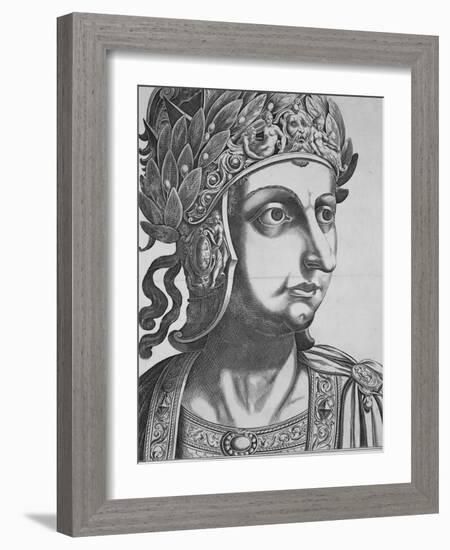 Tiberius Caesar III, Emperor of Rome-Antonius-Framed Photographic Print