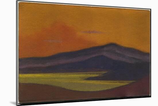 Tibet, 1943 (Tempera on Cardboard)-Nicholas Roerich-Mounted Giclee Print