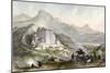 Tibet Lhasa Potala Palace-Thomas Allom-Mounted Art Print