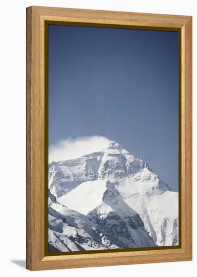 Tibet, Mount Everest-Dave Bartruff-Framed Premier Image Canvas