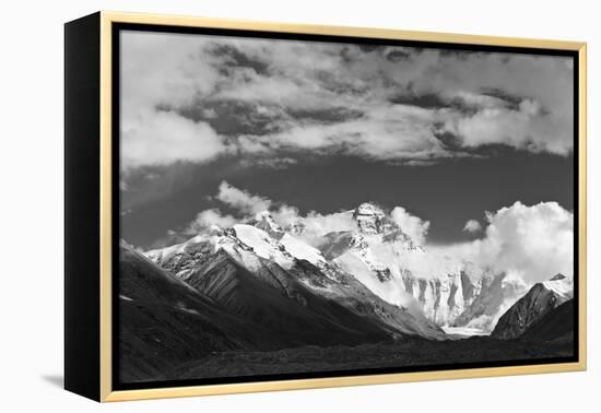 Tibet: Mount Everest-mamahoohooba-Framed Premier Image Canvas