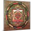 Tibetan Buddhist Mandala-null-Mounted Giclee Print