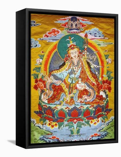 Tibetan Embroidered Scroll-null-Framed Premier Image Canvas