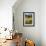 Tibetan Farmer Harvesting Barley, East Himalayas, Tibet, China-Keren Su-Framed Photographic Print displayed on a wall