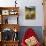 Tibetan Farmer Harvesting Barley, East Himalayas, Tibet, China-Keren Su-Photographic Print displayed on a wall