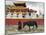 Tibetan Man with Horse in Tagong Monastery, Sichuan, China-Keren Su-Mounted Photographic Print