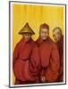 Tibetan Red Lamas-Henry Savage Landor-Mounted Photographic Print
