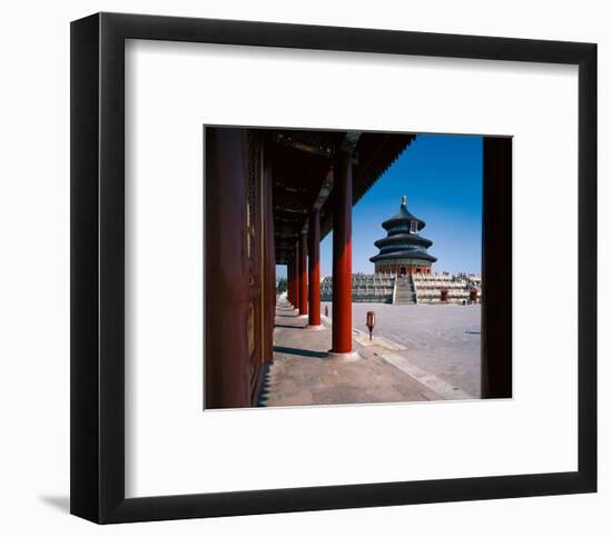 Tibetan Temple-null-Framed Art Print