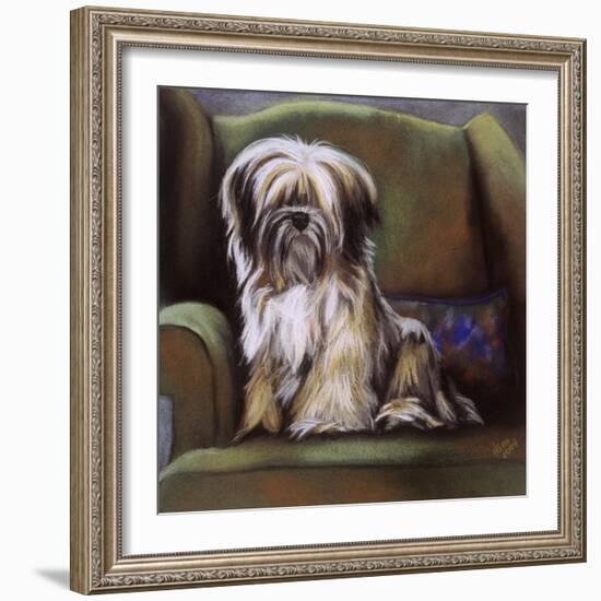 Tibetan Terrier-Barbara Keith-Framed Giclee Print