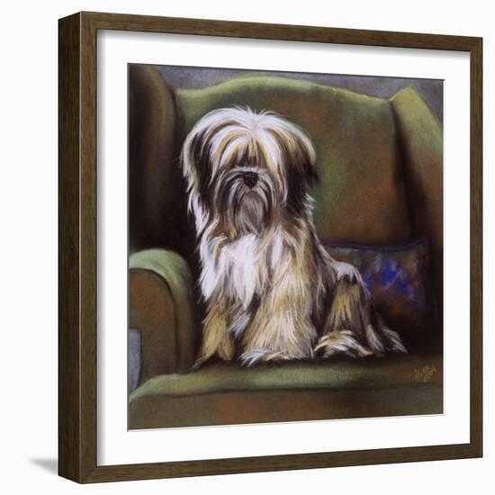 Tibetan Terrier-Barbara Keith-Framed Giclee Print