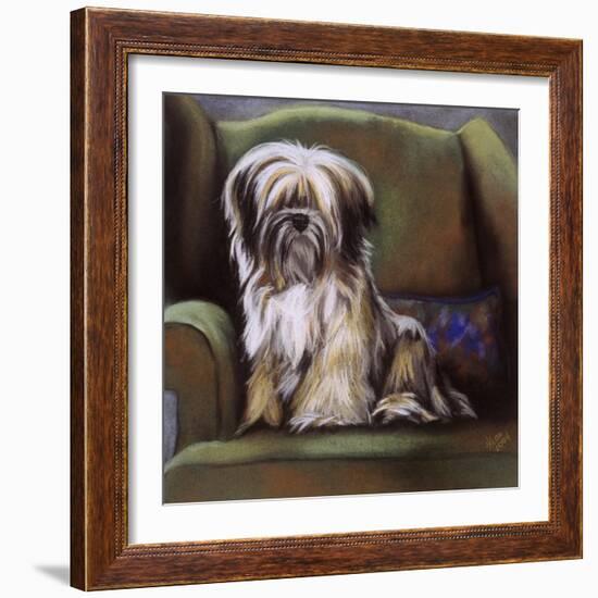 Tibetan Terrier-Barbara Keith-Framed Giclee Print