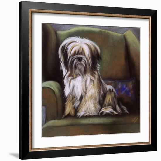 Tibetan Terrier-Barbara Keith-Framed Giclee Print