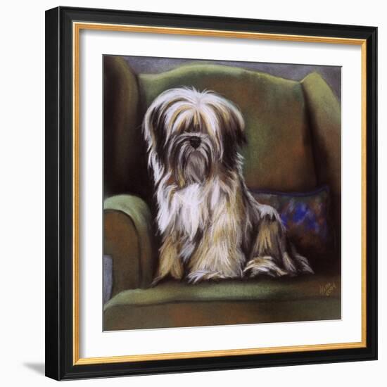 Tibetan Terrier-Barbara Keith-Framed Giclee Print